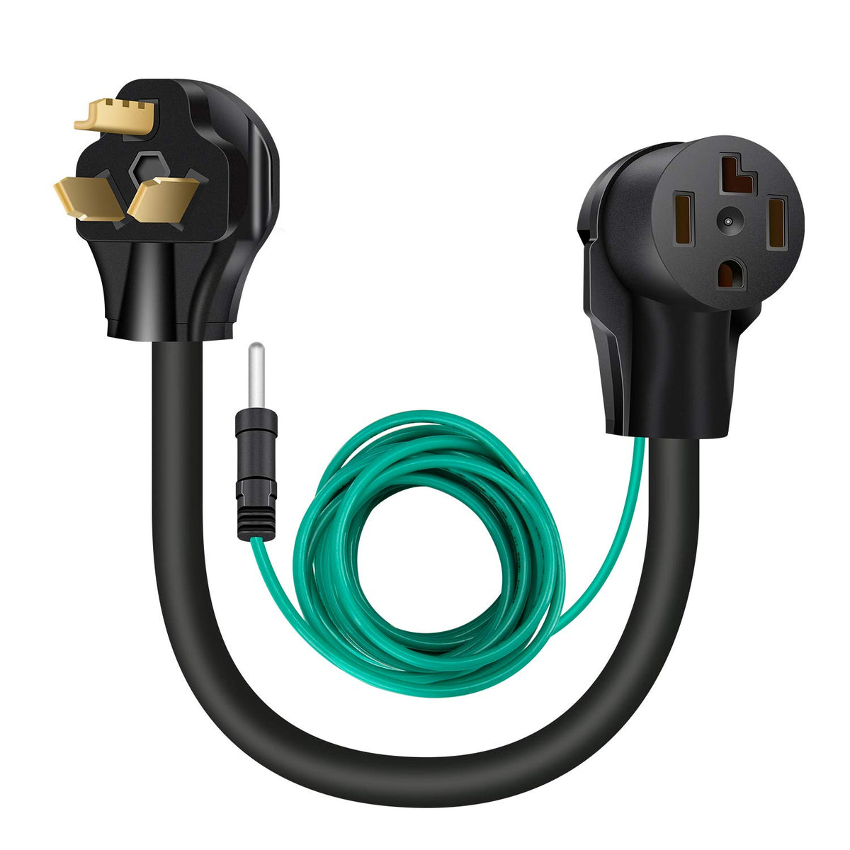 Wellluck dryer adapter 4-to-3 prong converts older dryers to three-slot outlets safely.