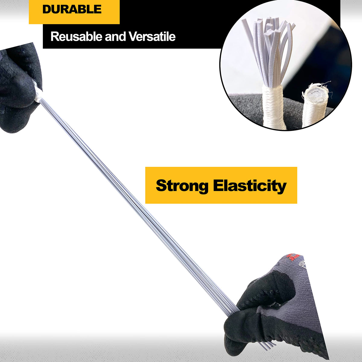 Wellmax durable cords resist weather for reliable outdoor use.