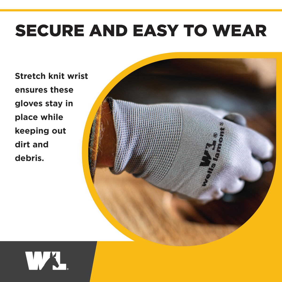 Wells Lamont versatile gloves ideal for construction, gardening, and automotive work.