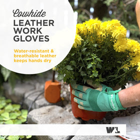 Wells Lamont HydraHyde glove back with breathable fabric for flexible fit