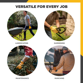 Slip-on wrist design provides secure fit during transitions between chores.