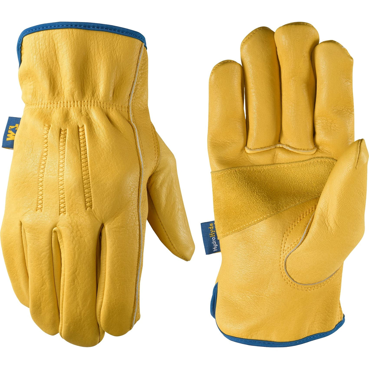 Wells Lamont HydraHyde gloves with slip-on design for quick gardening tasks.