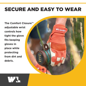 Wells Lamont HydraHyde gloves used while watering plants