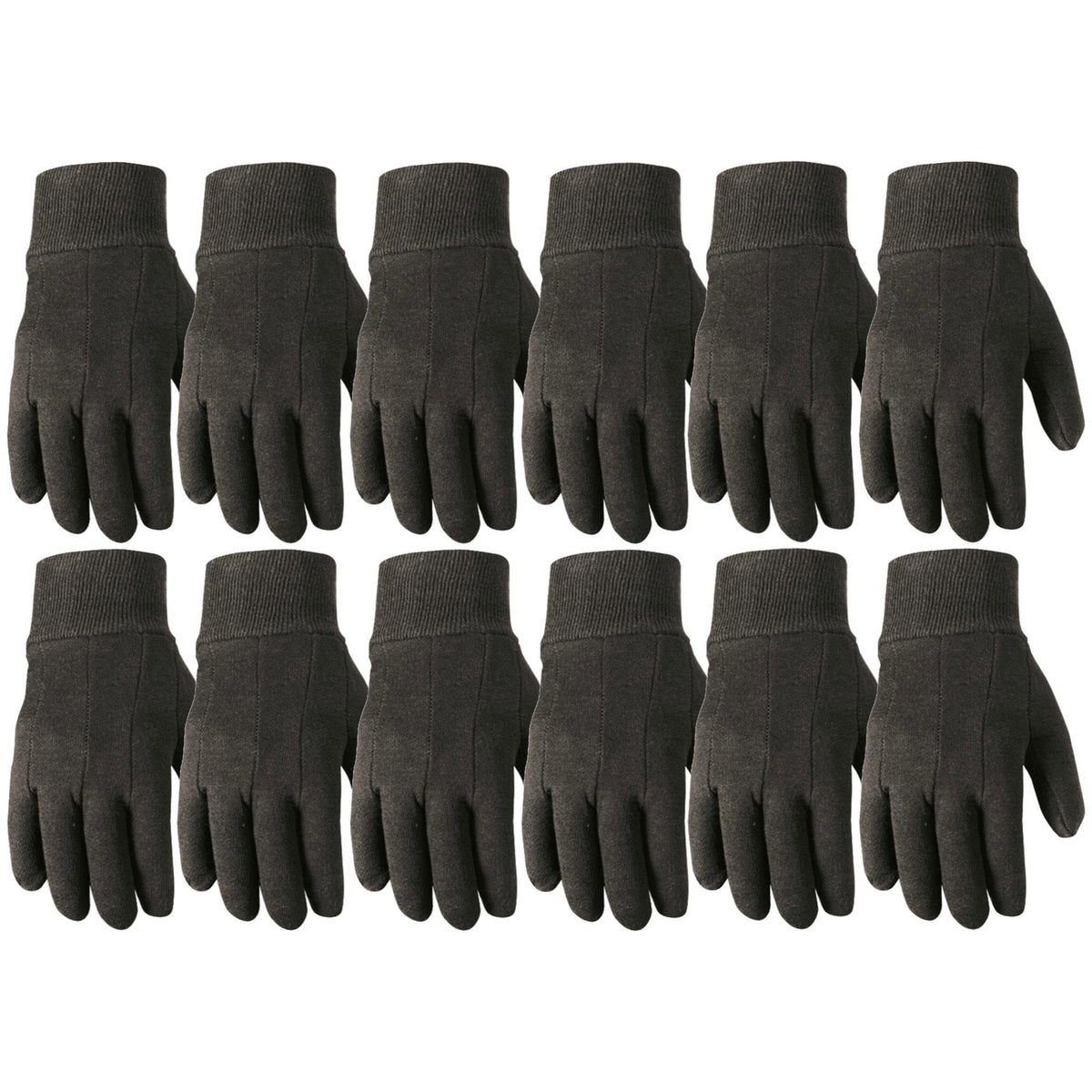 Wells Lamont Jersey Basic gloves with straight thumb for comfortable grip in light gardening.
