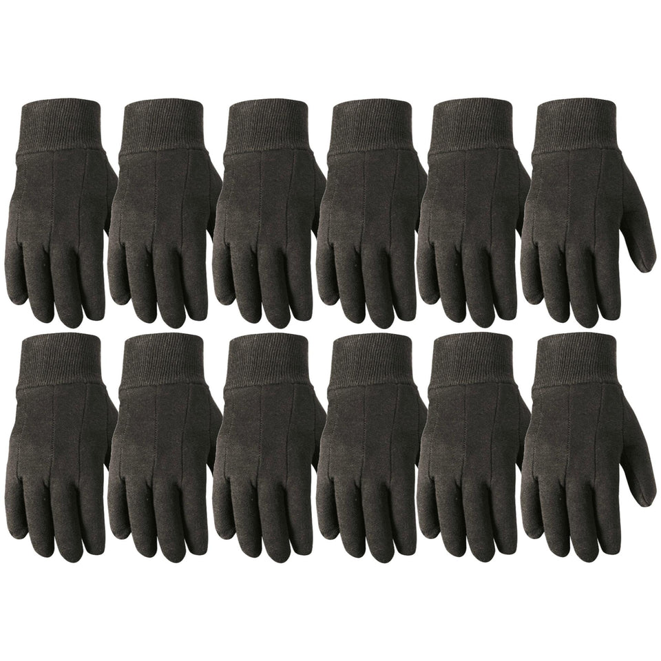 Wells Lamont Jersey Basic gloves with straight thumb for comfortable grip in light gardening.