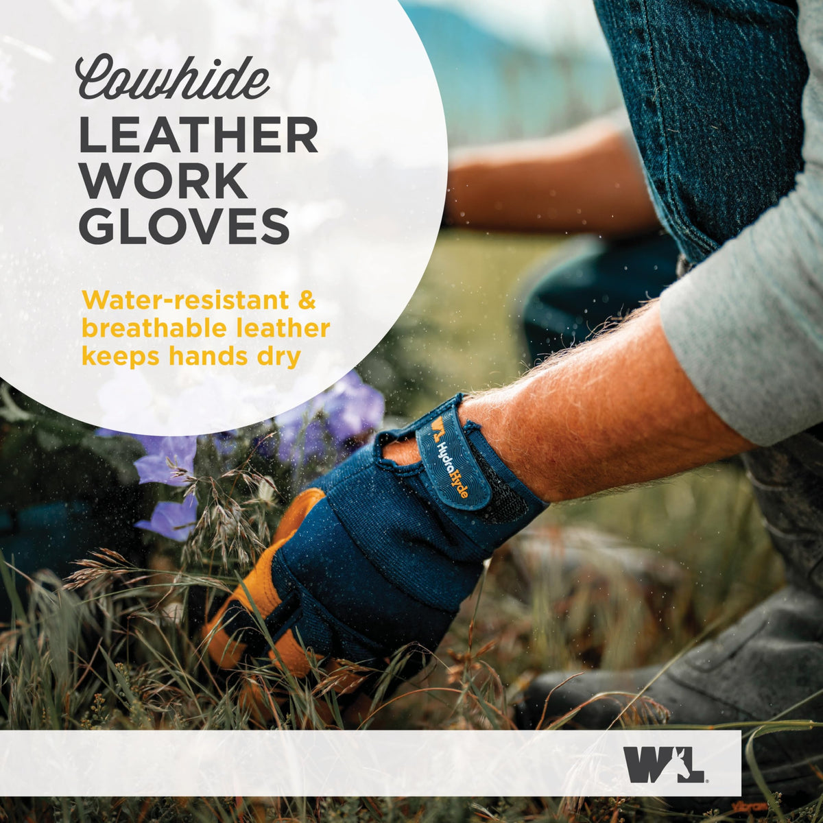 Wells Lamont back-spandex flexible design enhances dexterity for precise DIY tasks.