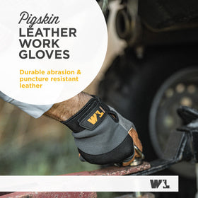 Wells Lamont neoprene-knuckle: added support during demanding work.