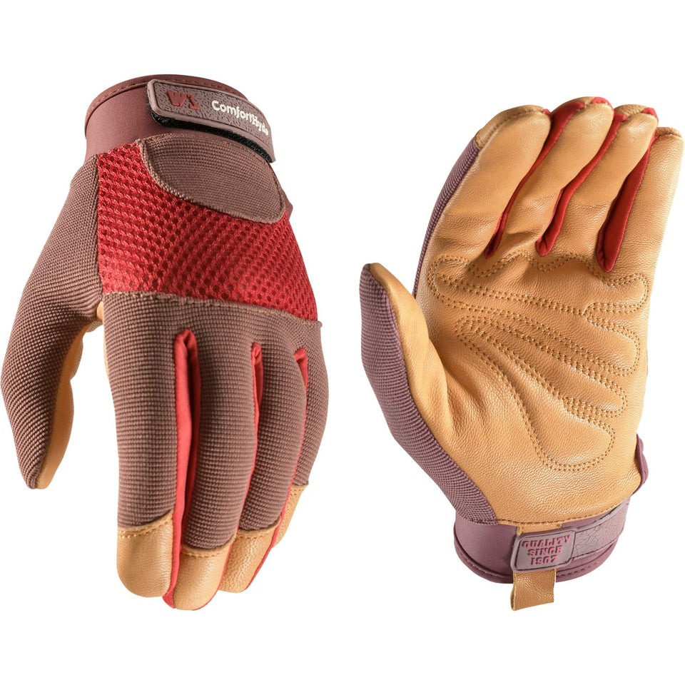 Wells Lamont ComfortHyde palm glove offers durable grip for gardening tasks