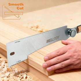 Welltoy bamboo joint design enhances grip stability during work.