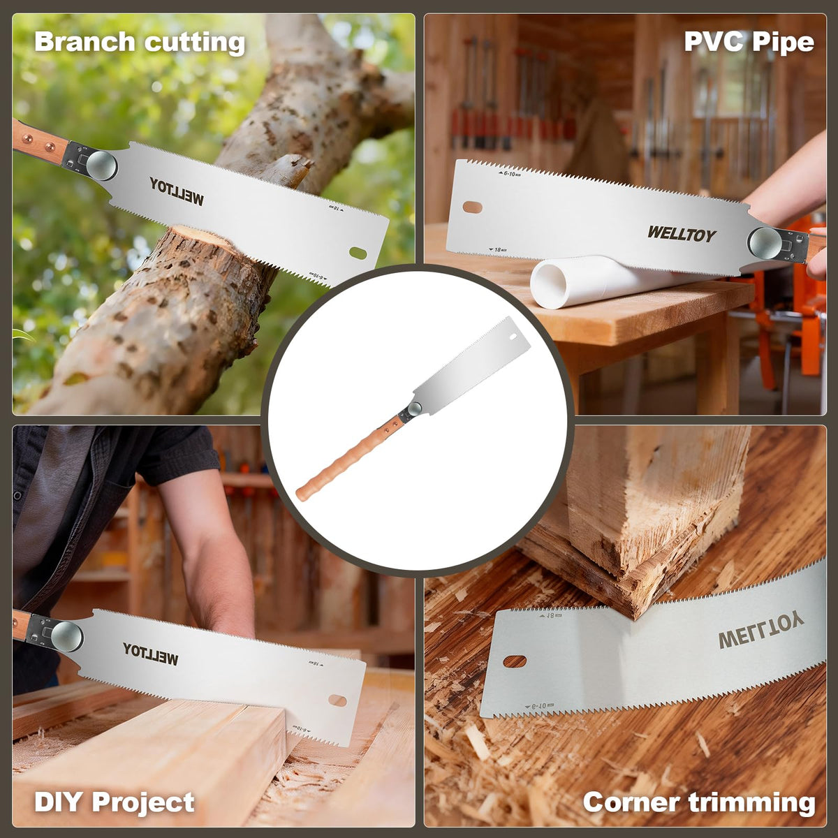 Welltoy precise cutting for both softwood and hardwood projects.