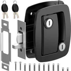 WELLUCK RV door lock with paddle deadbolt secures camping gear