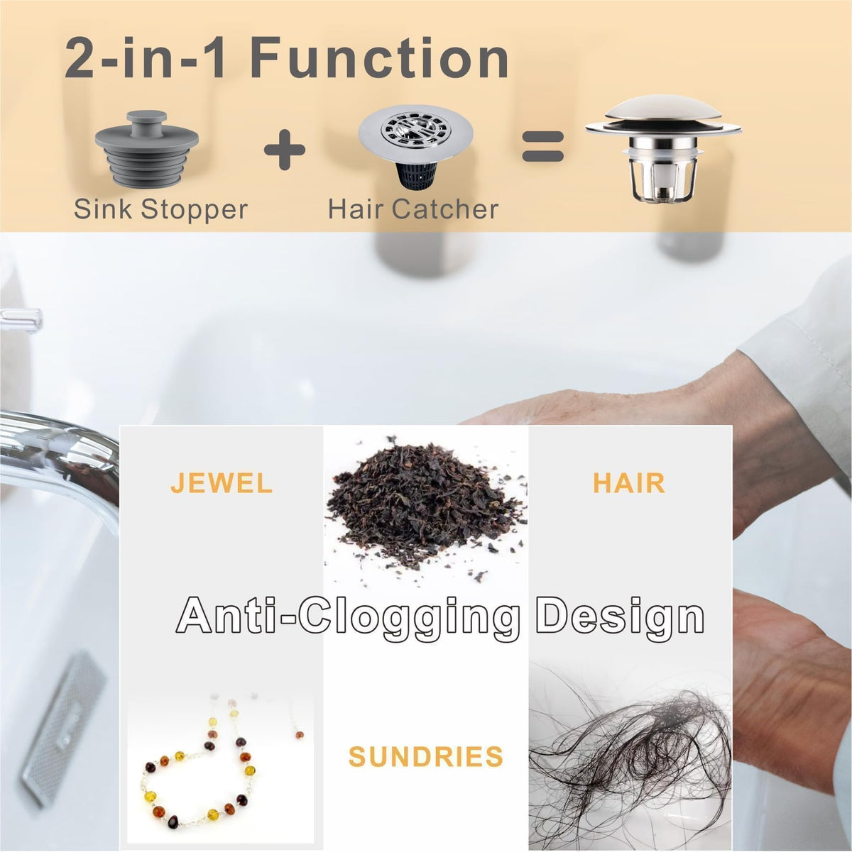 Wellup large-cover pop-up design for easy cleaning and maintenance