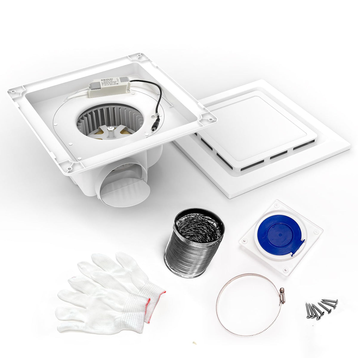 Welnek 9.8-inch cutout with 12-inch grille for clean mounting and fit