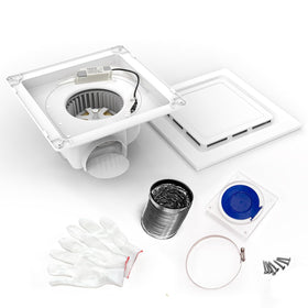 Welnek 9.8-inch cutout with 12-inch grille for clean mounting and fit