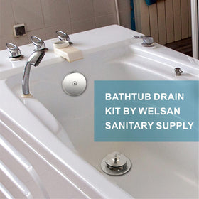 Welsan lift-and-turn drain mechanism for easy daily drainage