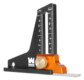 WEN 2-Inch Dual-Scale Gauge top view for fast, accurate tool setup