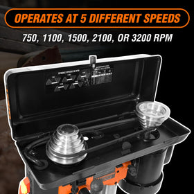 WEN 2-inch spindle travel supports deeper drilling
