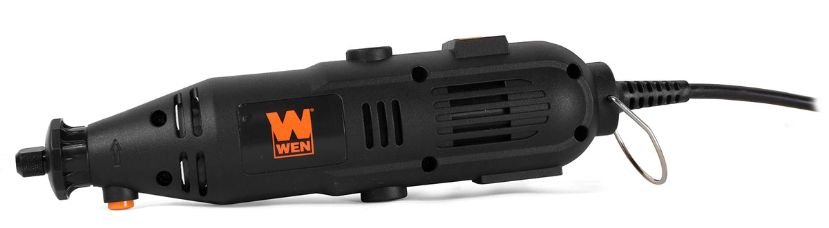 WEN 23101 ergonomic lightweight design reduces fatigue during long sessions.