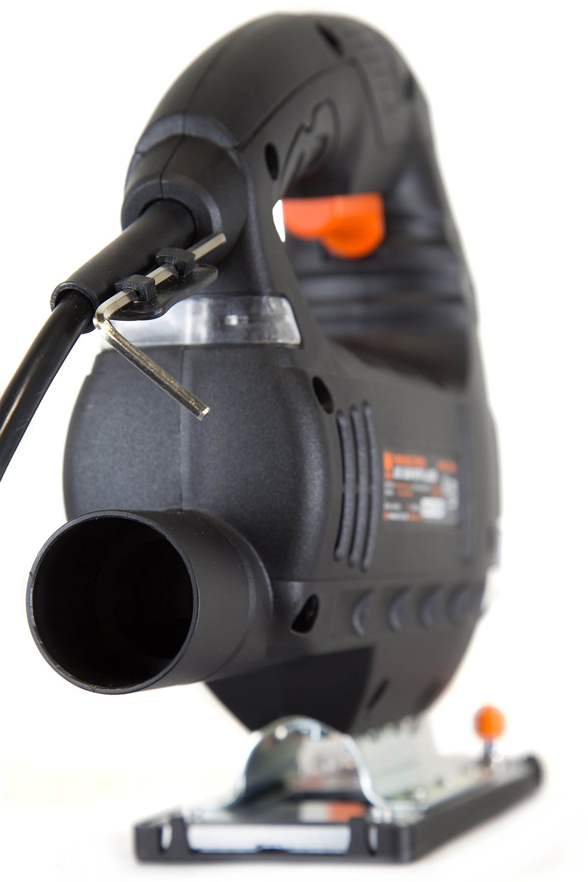 WEN 33606 includes wood and metal blades for versatility
