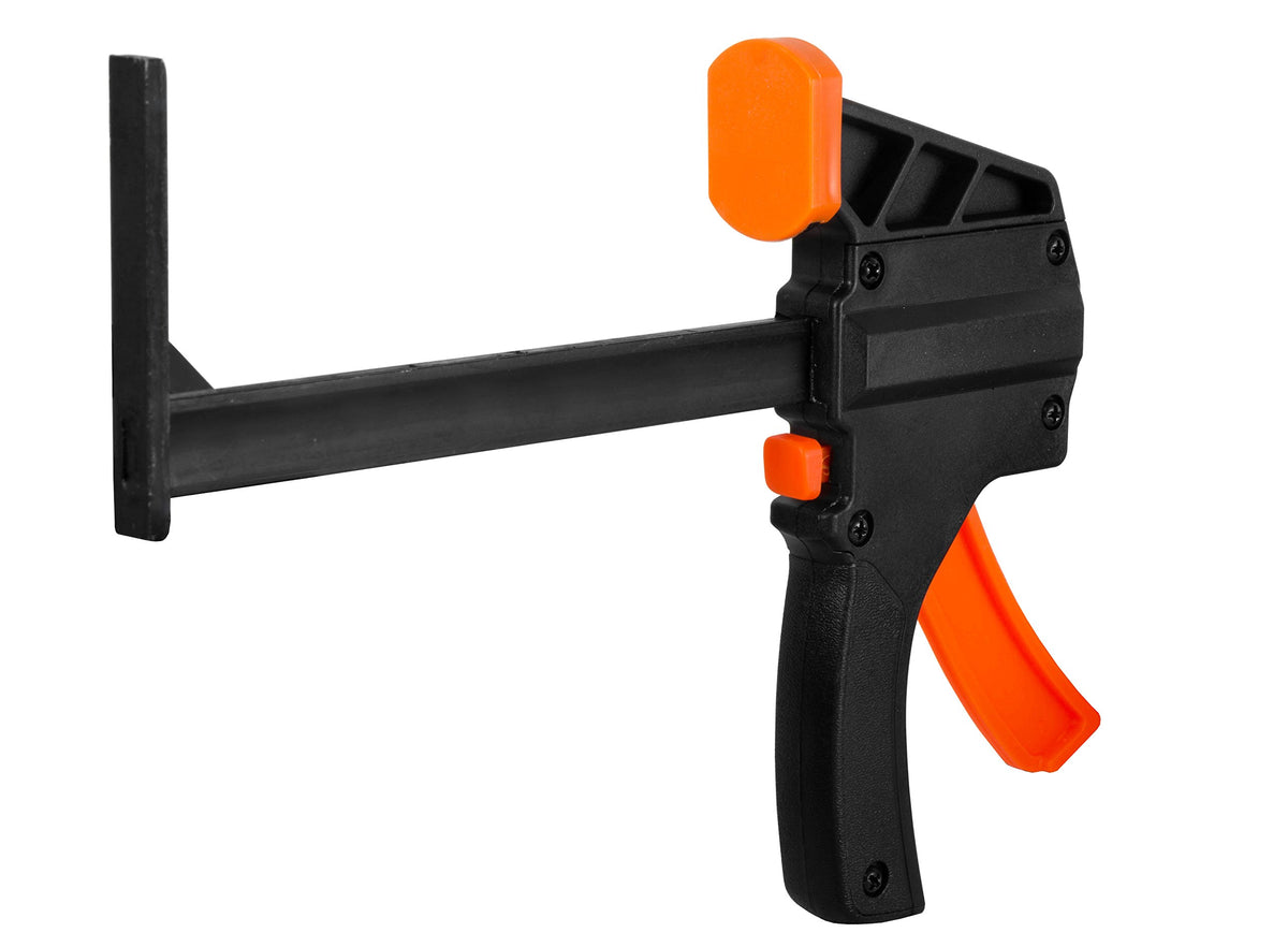 WEN 36053C clamps demonstrating quick release for easy setup.