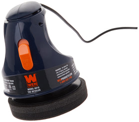 WEN 6010 waxer in use delivers glossy, reflective finish