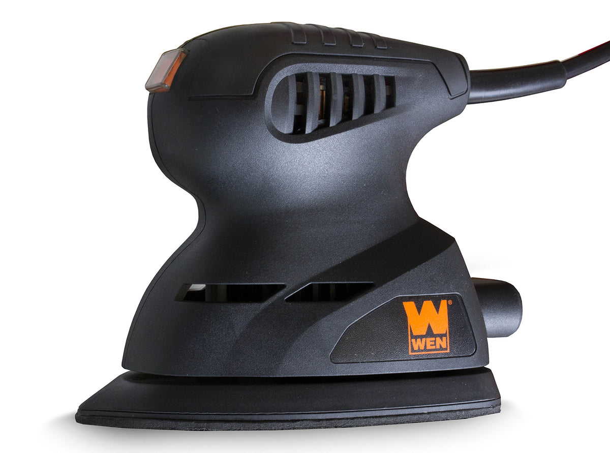 WEN 6301 palm sander angled pad for precise detail work