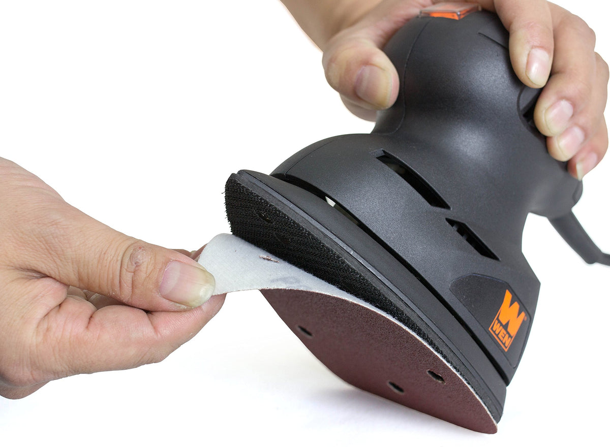 WEN 6301 in action for efficient detail sanding at 13,500 OPM