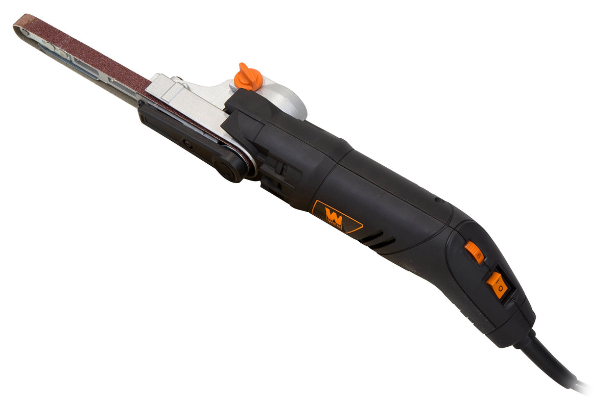 WEN 6307 detailing file sander auto-tracking belt quick setup
