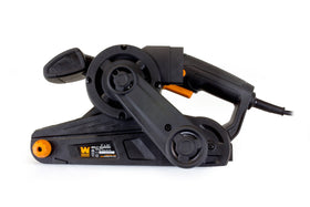 WEN 6321 dust bag attachment helps keep your workspace cleaner.