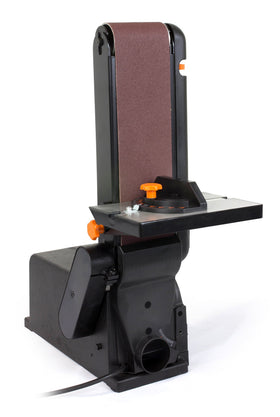 WEN 6502T dust port 2.25 inch enables clean dust collection for a neater workspace
