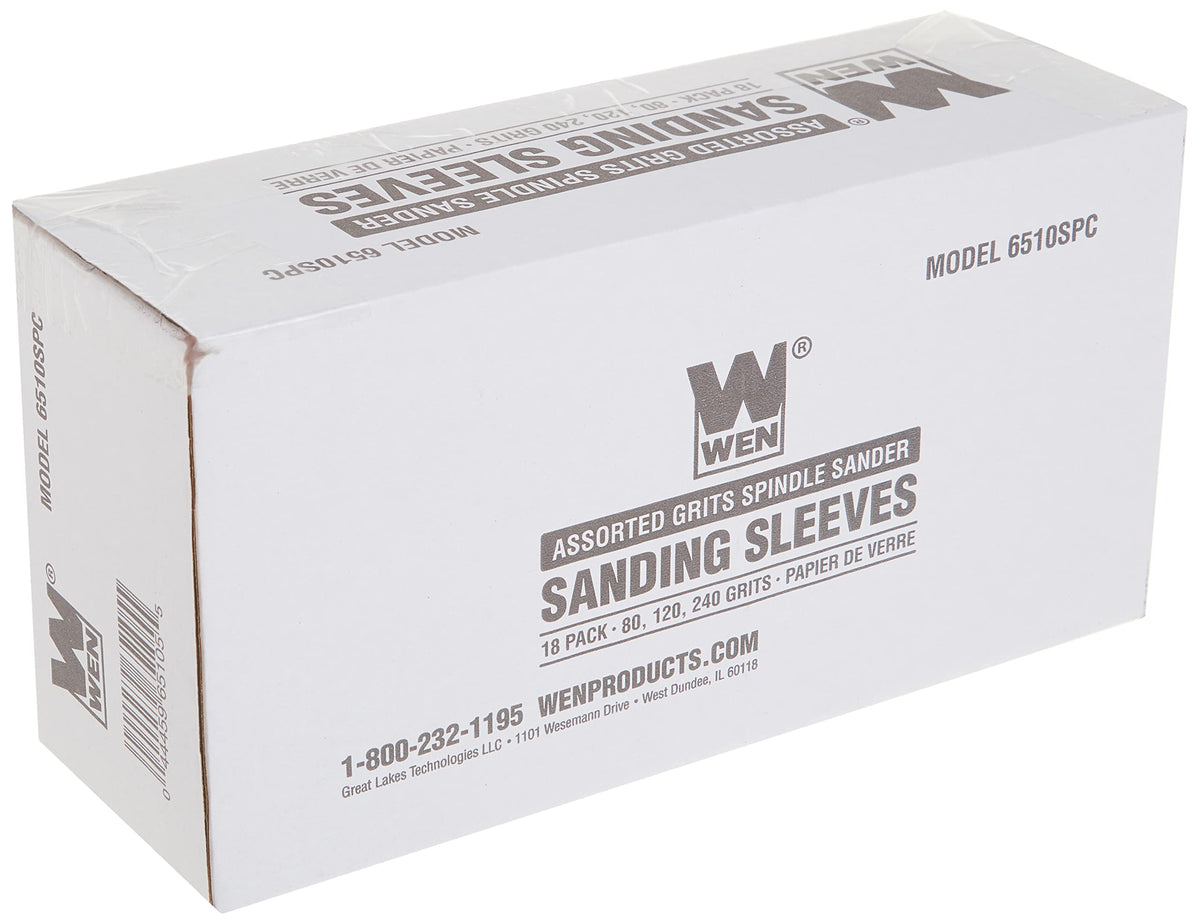 WEN 6510SPC 80-grit sleeve 3 in diameter for heavy material removal