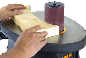 WEN 6510T side view emphasizes portability for mobile workshops.