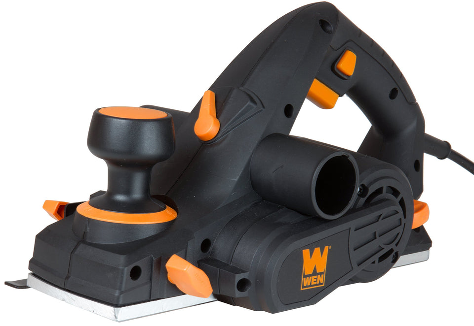 WEN 6530 front view showing compact planer design for quick edge smoothing