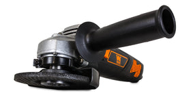 WEN adjustable blade guard helps control exposure and improve visibility.