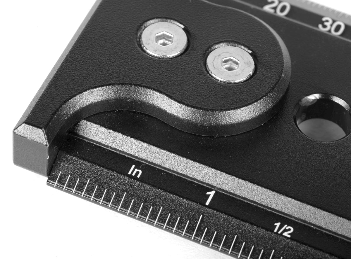 WEN anodized aluminum ruler CNC-machined for durable accuracy