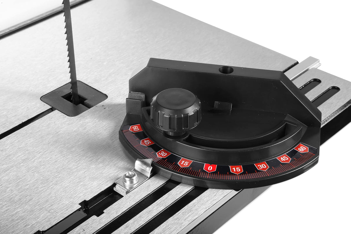 WEN adjustable blade guard and ball bearings promote safer operation.