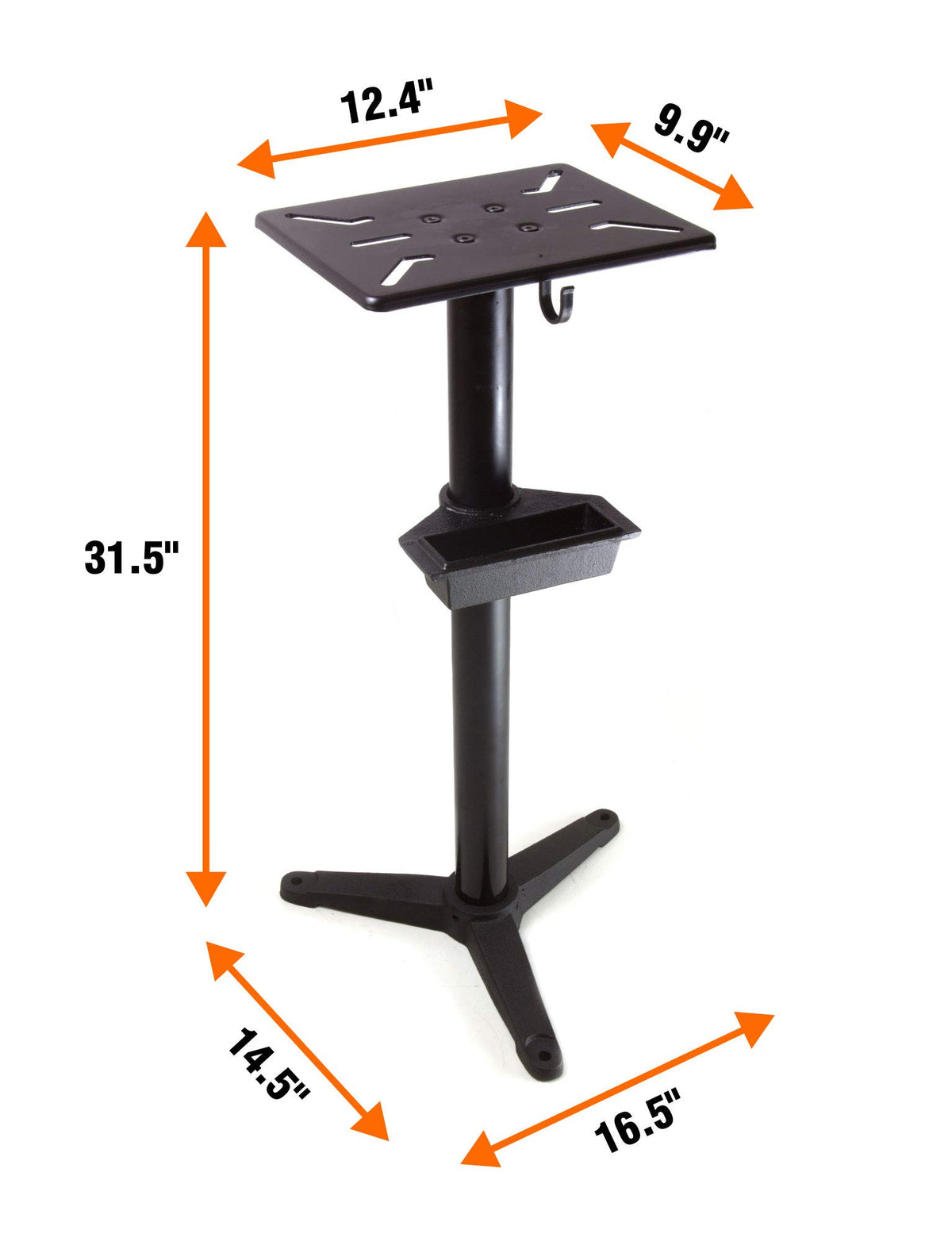 WEN heavy-duty construction image focusing on cast iron and steel frame.