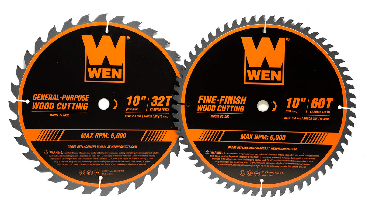 WEN BL1032 32-tooth blade for general cuts and crisp edges