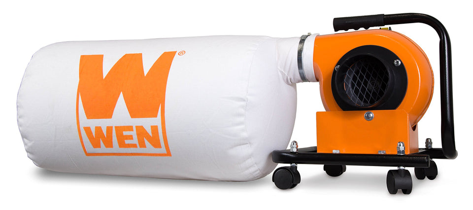 WEN DC3401 front view shows compact footprint and easy mobility.