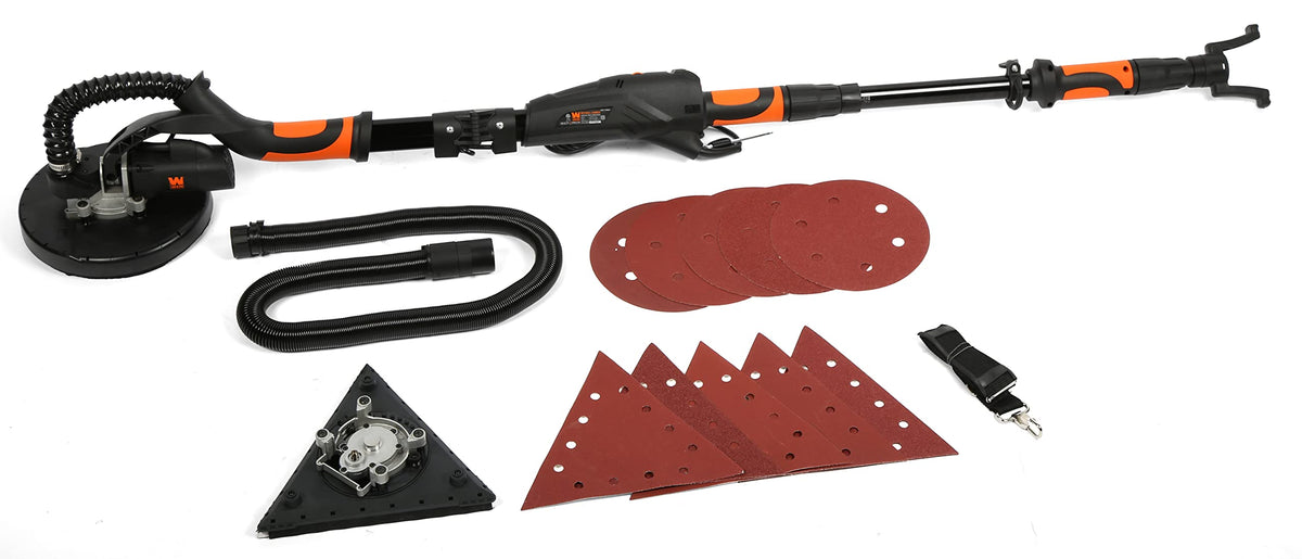 WEN DW5084 dual-head sander with triangular head for tight corners.