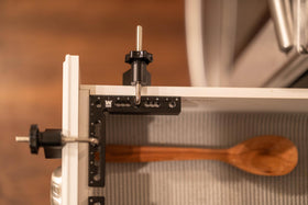 WEN ME900L laser-engraved-scale provides built-in measurement reference.