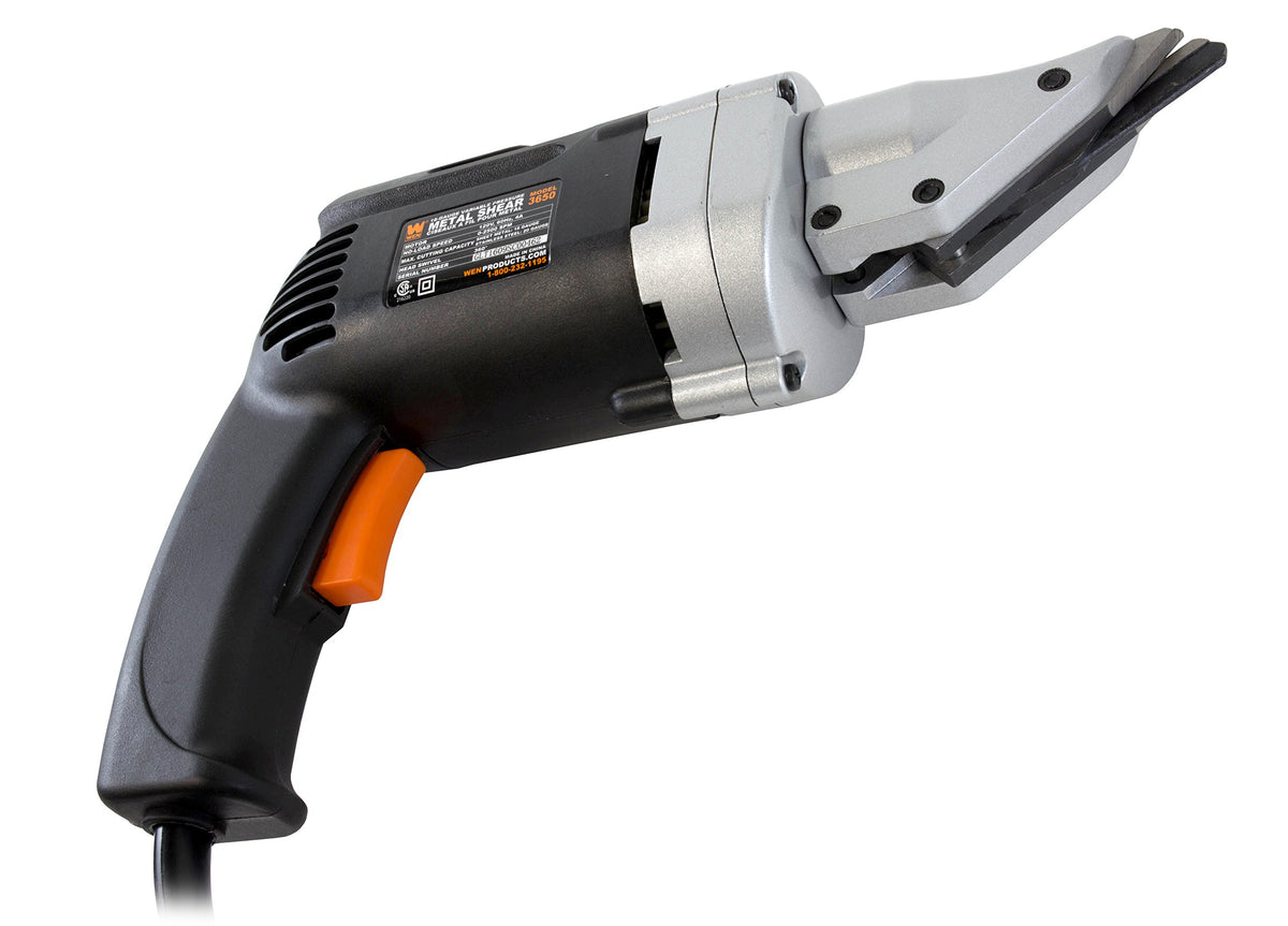 WEN Metal Shear pressure-trigger variable speed for metal cutting control