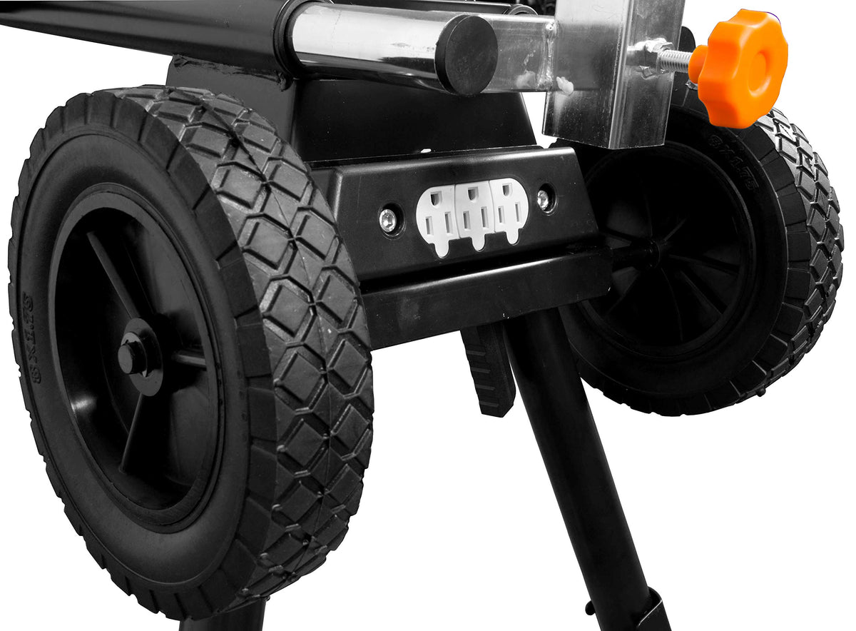 WEN MSA330 quick-release brackets simplify mounting and adjustment.
