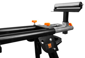 WEN MSA330 elevates work height to 33 inches for comfortable cuts.