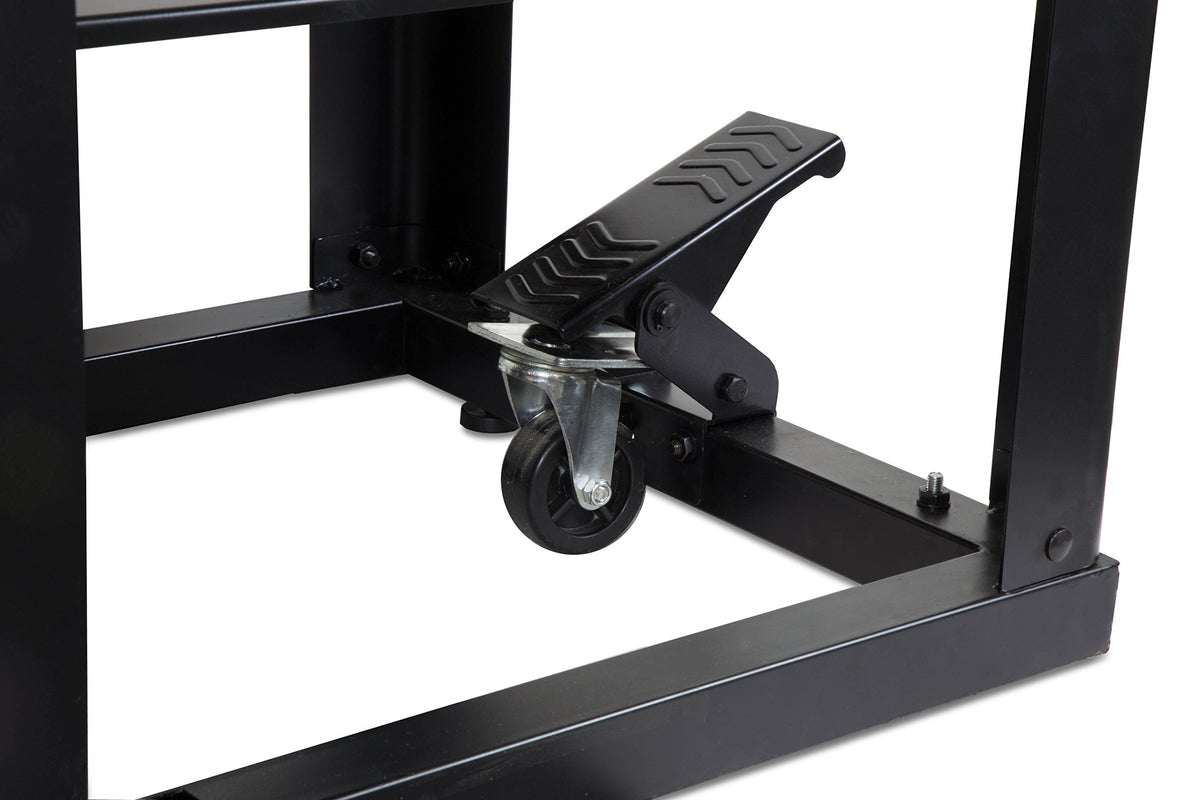 WEN MSA658T side storage shelf keeps essential tools within reach during projects.