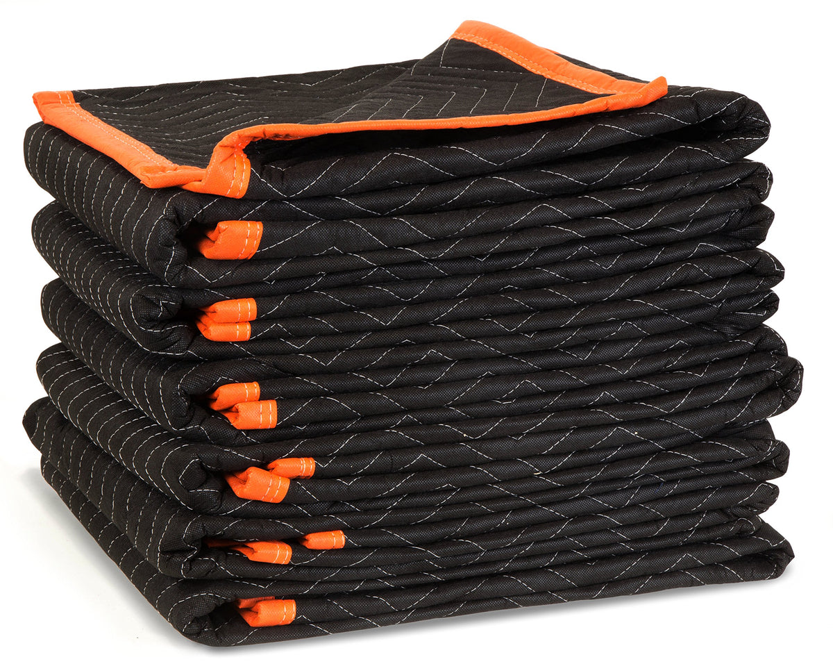WEN padded mover blanket flatlay showing ample coverage for furniture protection during moves