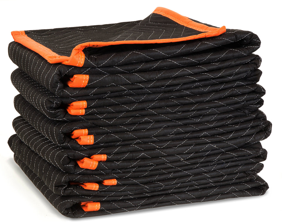 WEN padded mover blanket flatlay showing ample coverage for furniture protection during moves