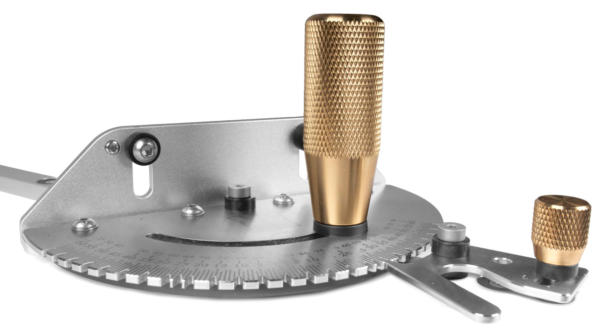 Phenolic bottom of the WA1401 glides smoothly across the table surface