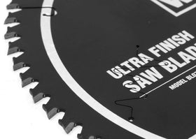 PTFE cool-cut coating on the blade reducing heat buildup for smoother finishes.