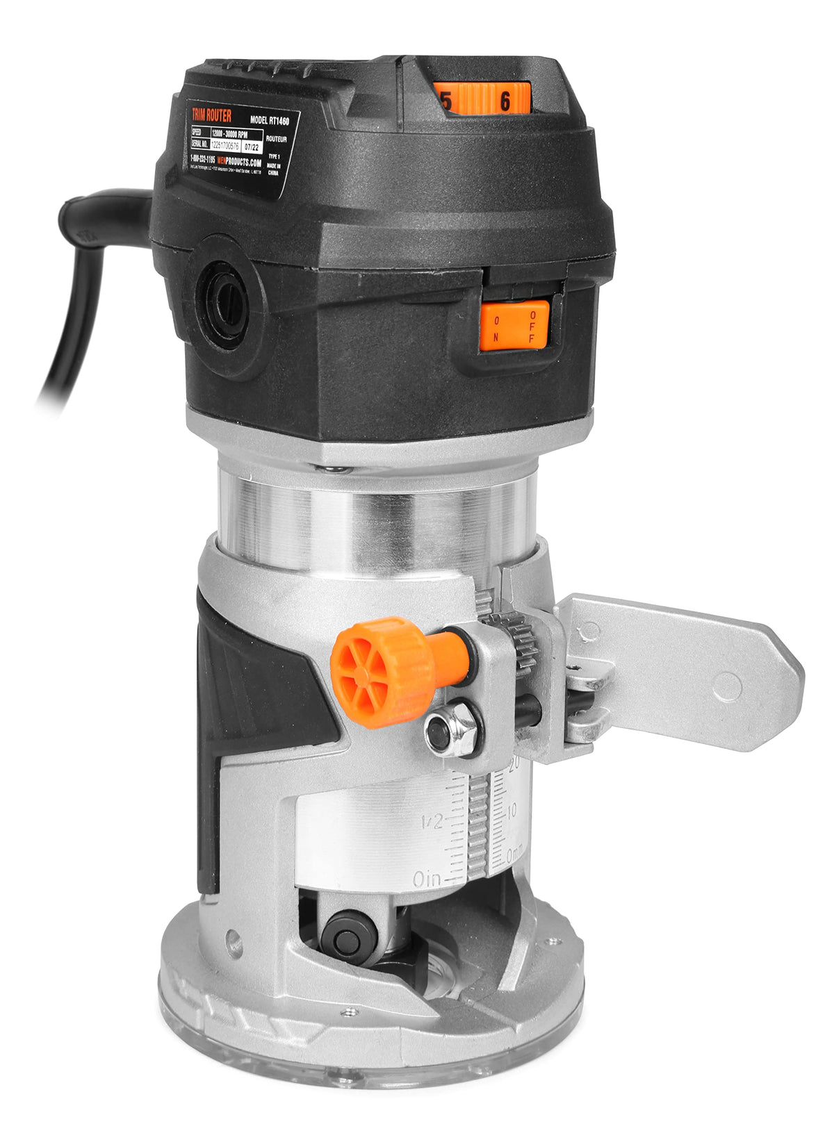 WEN RT1460 includes two-year warranty and replacement parts.